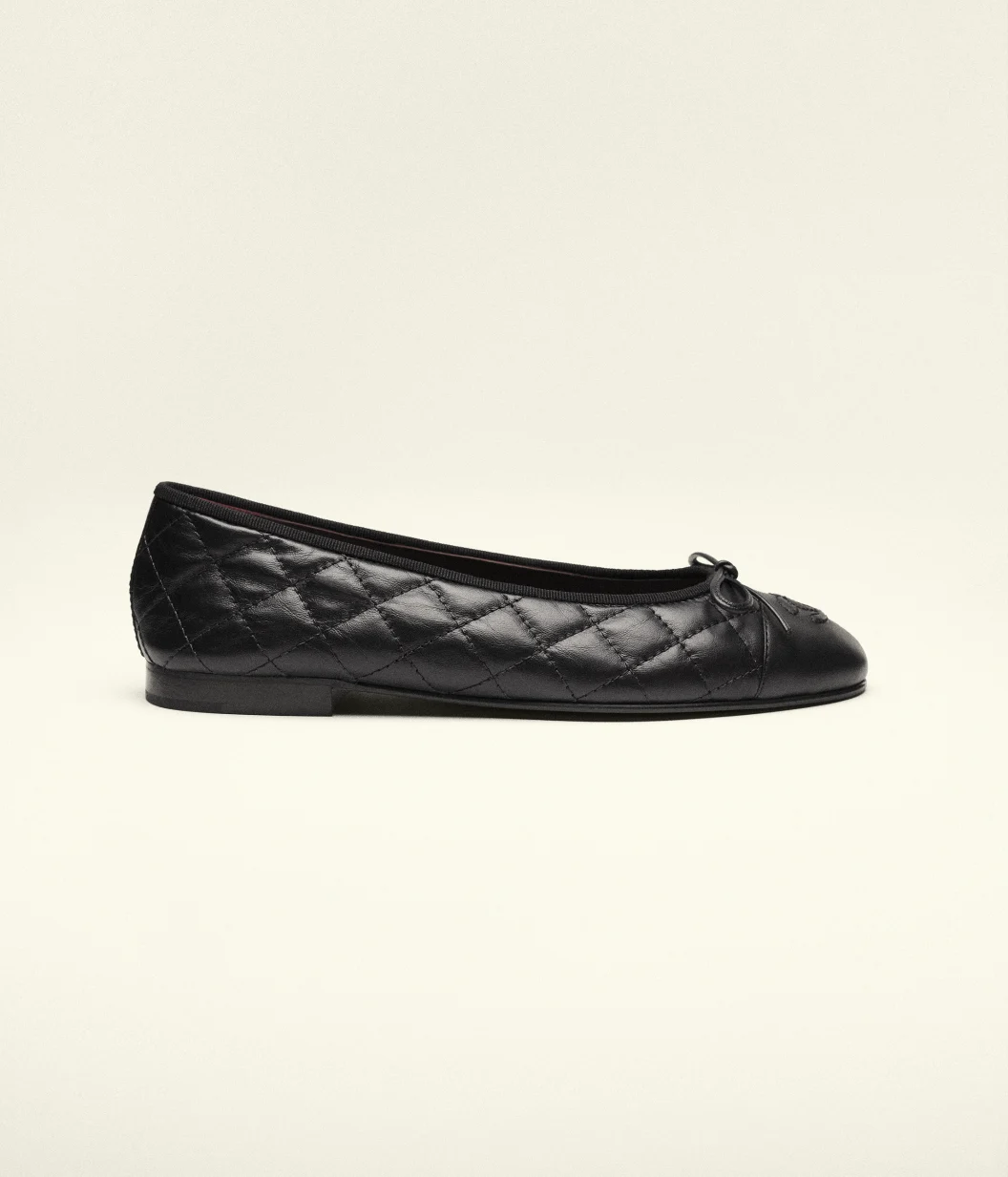 CHANEL BALLET FLAT AGED CALFSKIN