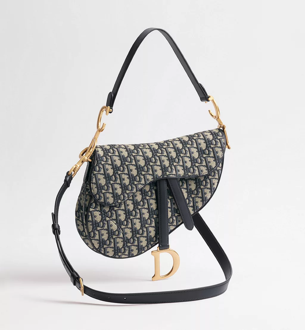 DIOR OBLIQUE SADDLE BAG