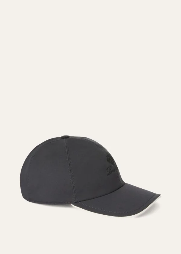 LORO PIANA BASEBALL CAP BLACK