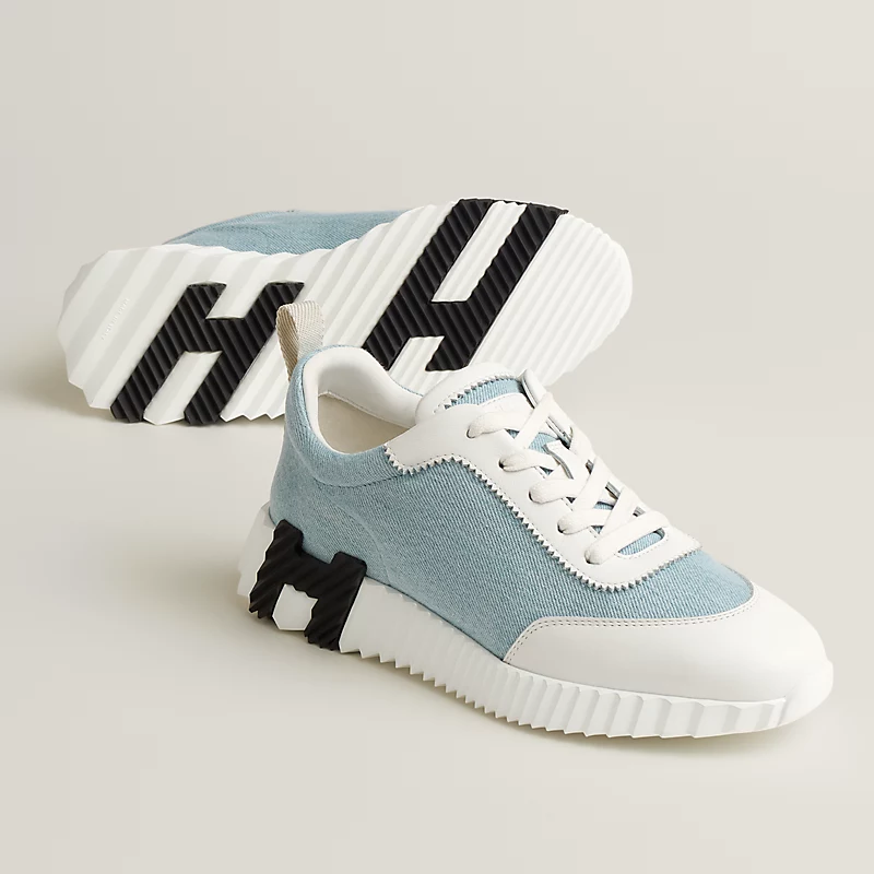 HERMES BOUNCING SNEAKER BLEU CLAIR