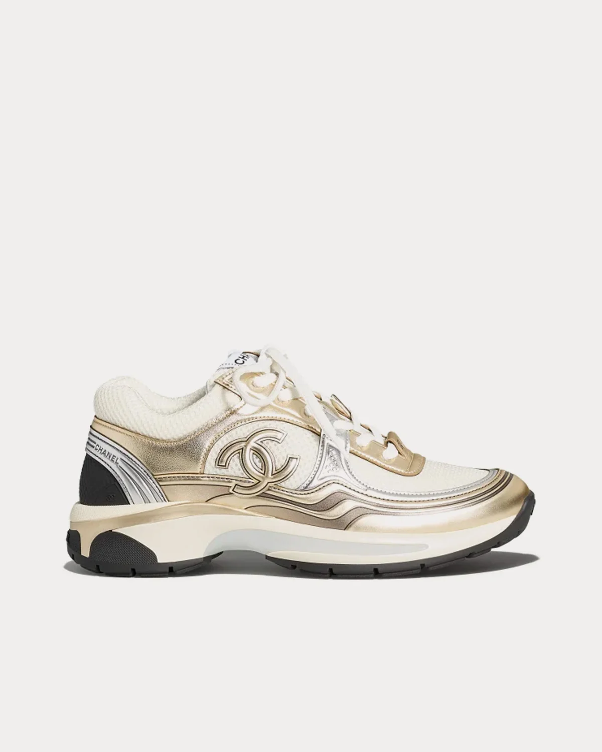 CHANEL RUNNER GOLD/SILVER